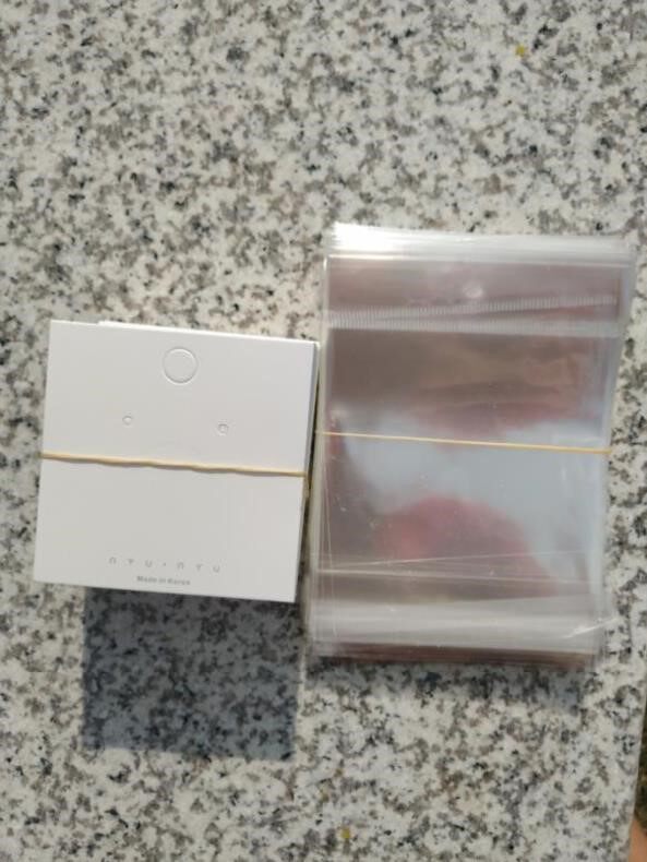 头绳标签卡片项链加厚定做耳环