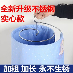 不锈钢晒床单被子神器蜗牛圆形旋转晾衣架被单阳台可螺旋式晒衣架