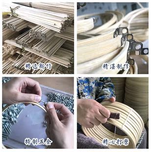 布绷绣花工具绣绷圈子木箍圈圈织补相框固定圆盘装置针绣压线手