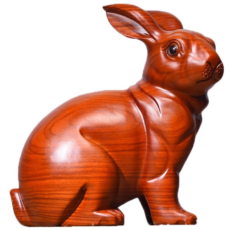 搭配多款雕刻木雕客厅摆件简约简单新品展示设计十二生肖质感工