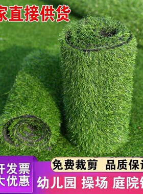 仿真绿色草坪幼儿园假人造塑料装饰墙面户外围挡人工草皮地毯垫子