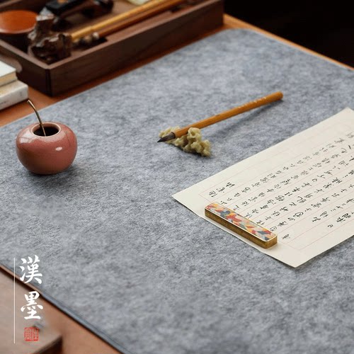 加厚毛毡垫羊毛书画初学者写