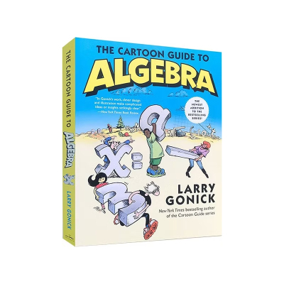 【预售Q】英文原版 数学 The Cartoon Guide to Algebra 爆笑科学漫画 高中大学教辅用书 趣味英语科普读物【上海香港三联书店】