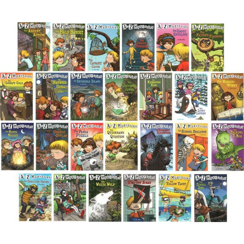 【现货Q】英文原版 atoz神秘案件 字母版全套26册 A to Z Mysteries 神秘案件英文版 儿童侦探小说【上海香港三联书店】