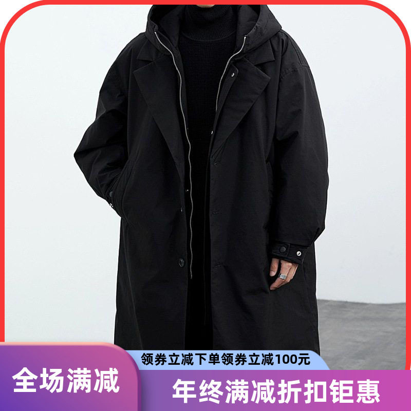 2025春秋新款韩版大衣外套男风衣