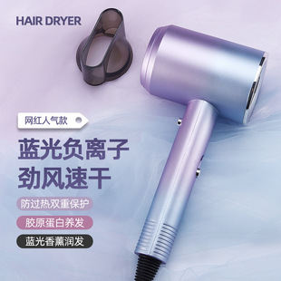 吹风机温度调节大功率吹风机蓝光负离子吹风筒护发电吹风
