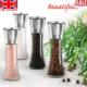 Grinder and Salt Mills Pepper Ceramic Steel Set Stainless