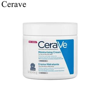 CeraVe Moisturizing Cream Body and Face Moisturizer for Dry