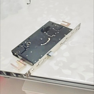 C级锁心旋转锁舌双孔260*24mm防盗门防撬锁体单孔防盗门锁体驱动