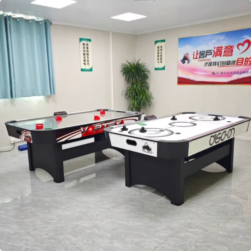 家用娱乐设备桌上冰球桌冰球机足球桌立式成人双人冰球机电子计分