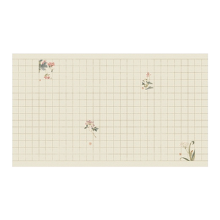 墨上花诗情花意长卷微喷书法作品纸方格竖格小楷作品纸加厚毛笔书法专用格子纸楷书行书花笺纸半生熟状元笺