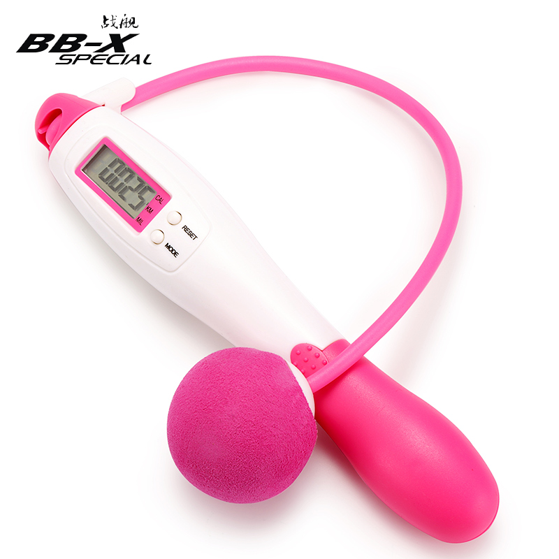 电子计数计时无绳无线两用跳绳器成人儿童运动家.用健身器材