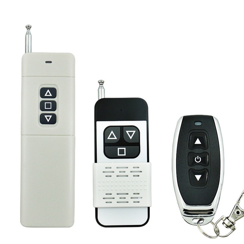 12V24伏36V电机正反转遥控开关无线倒顺电动卷闸S门直流马达控制