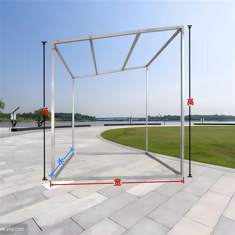 方管雨棚户外储物l间工具房室外保温棚鸽舍简易组装可拆卸钢管支