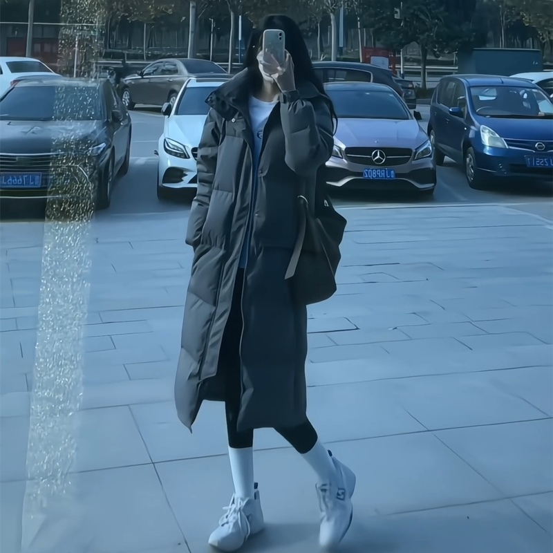 女神保命长款灰色连帽棉服女冬2024年新款韩版宽松中戏情侣面包服,女装/女士精品,大码棉服,淘宝优惠券,粉丝福利购,淘宝优惠卷