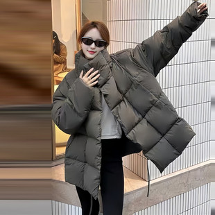 韩国高级感度哪款 立领羽绒棉袄女冬2025巨好看超火小个子加厚棉服