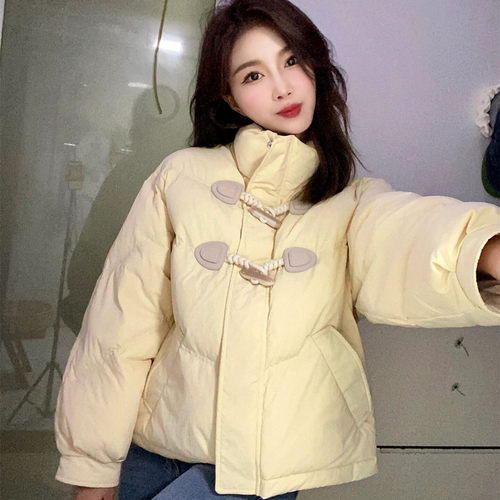 晶煊韩系短款立领棉服女送运费险