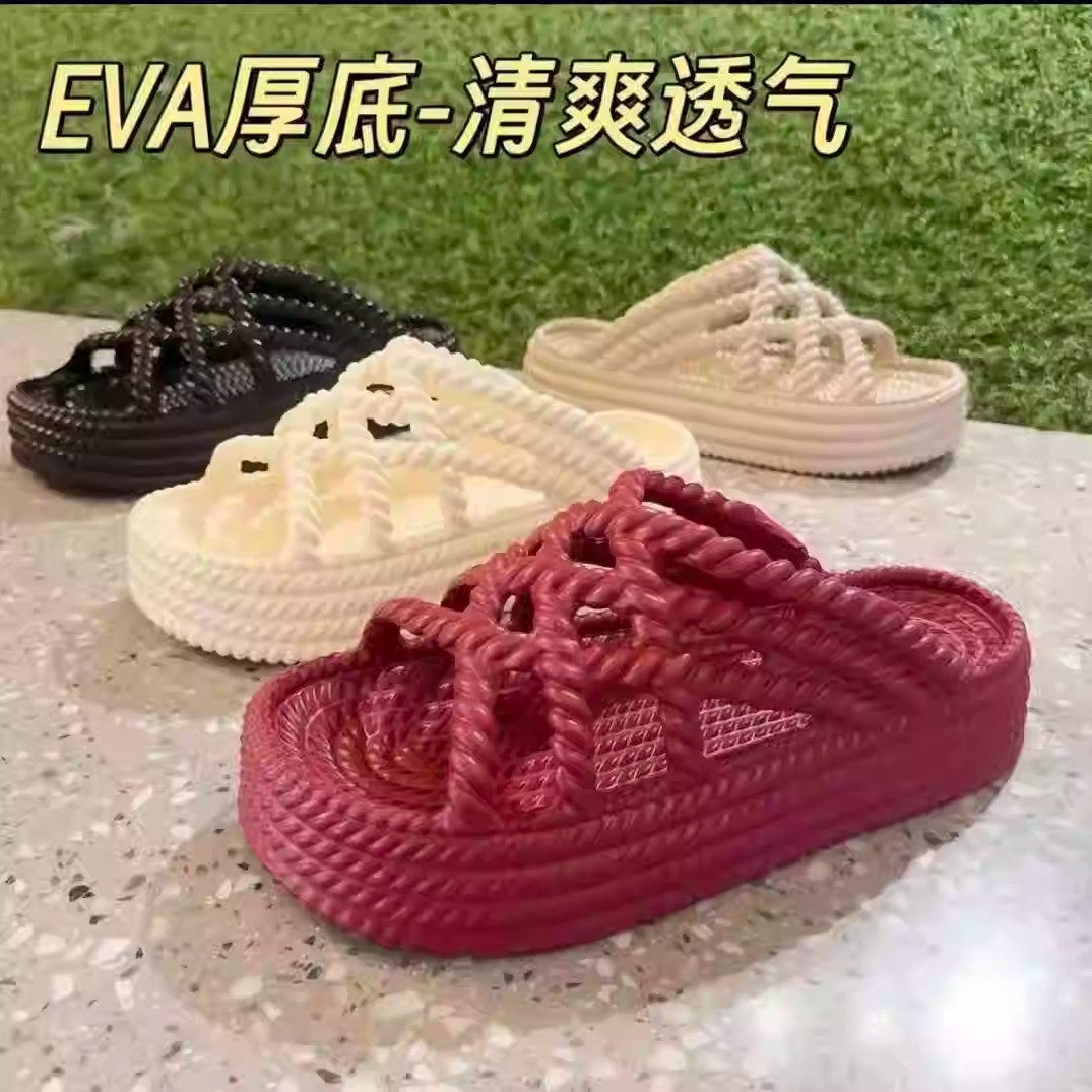 沙滩罗马鞋妈妈鞋拖鞋女夏季