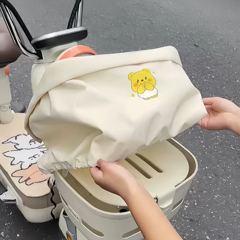 电动车筐子防晒防雨罩通用款防水
