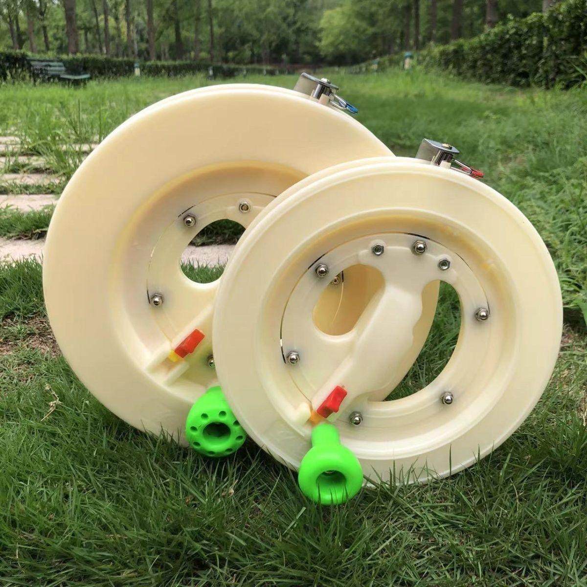 鱼线卷线盘钓鱼线圈盘轮盘收线盘海钓船钓轮手把轮缠绕卷线器手摇