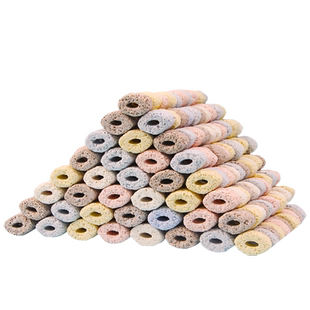 鱼缸过滤材料细菌屋陶瓷环养鱼专用净水鱼池过滤器硝化培菌滤材