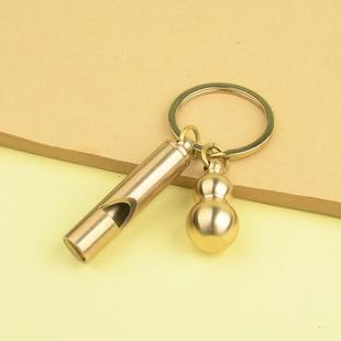 钥口匙链乌小商品 黄铜哨钥葫芦钥匙扣汽车匙挂义件饰热卖
