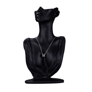 半脸饰品头模树脂假头模特项链头模耳环模饰品拍照展示道具耳环架