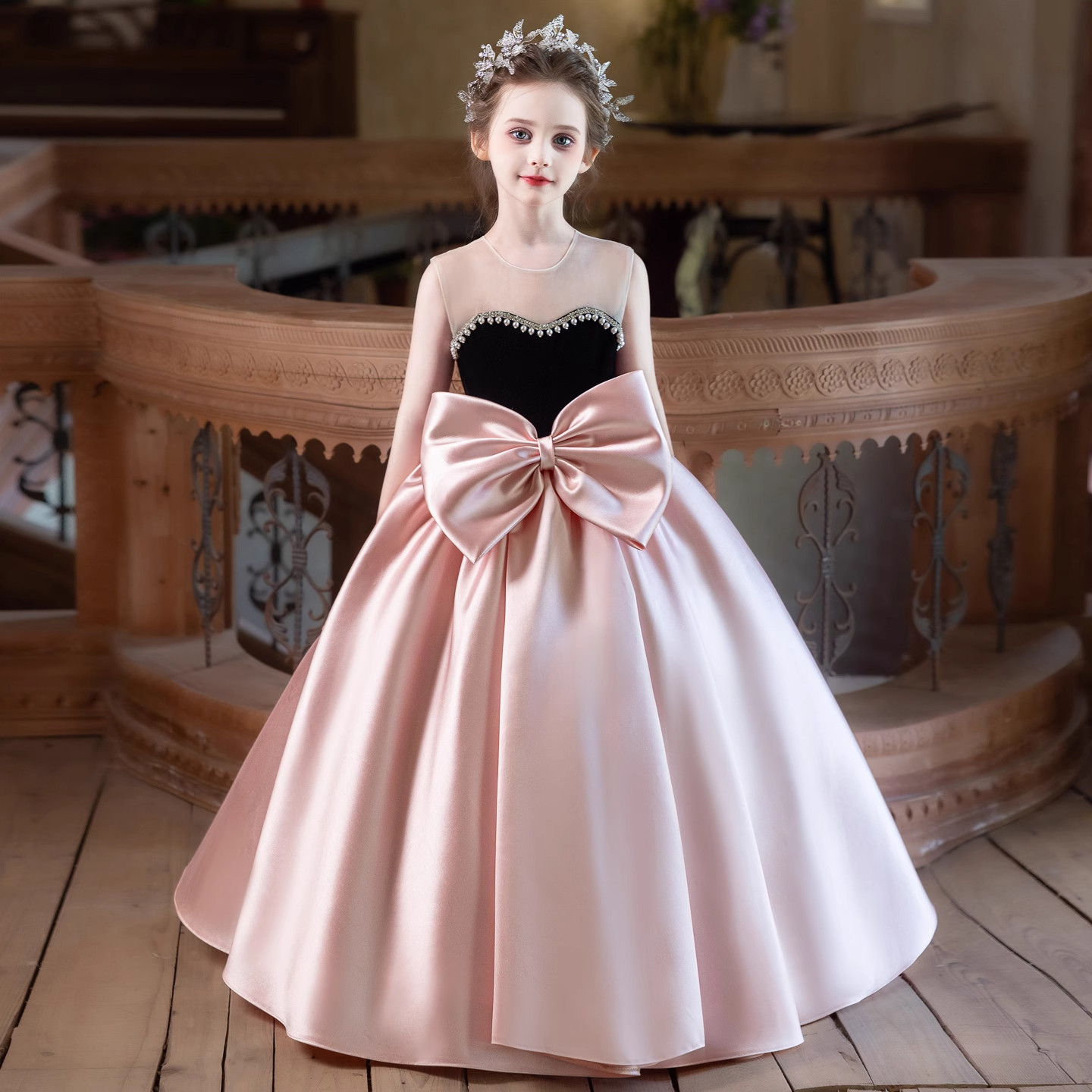 女童法式礼服高端生日花童婚礼蓬蓬裙主持人钢琴演奏儿童演出服装,童装/婴儿装/亲子装,儿童礼服,淘宝优惠券,粉丝福利购,淘宝优惠卷
