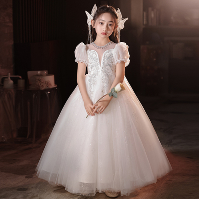演出服女公主高端六一舞台礼服