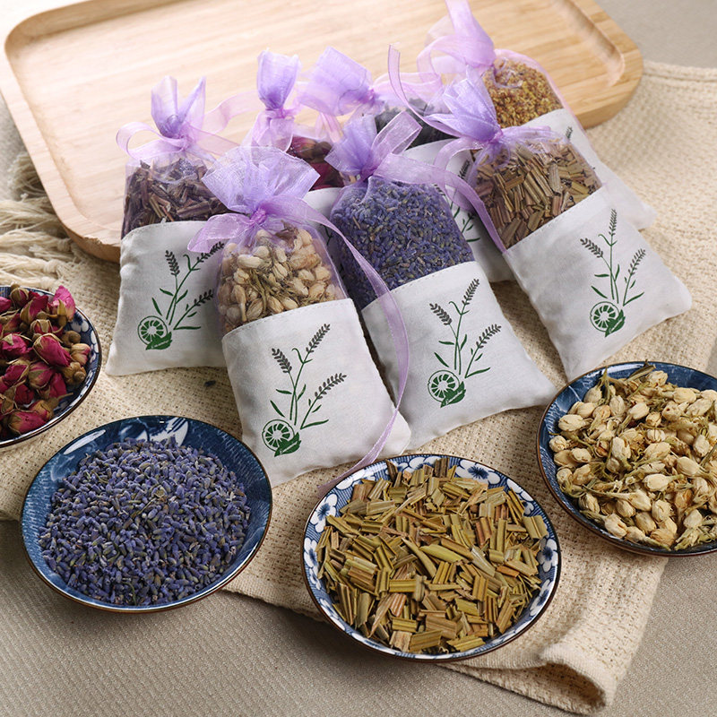 衣柜干花香囊香袋桂花薰衣草香包