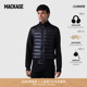 绗缝排骨羽绒夹克 休闲经典 MACKAGE男士 COLLIN拼接立领时尚