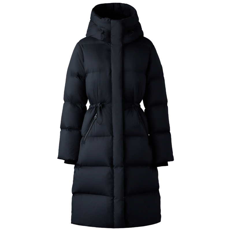 MACKAGE女士 ISHANI-SW长款收腰显瘦经典时尚泡芙羽绒服外套上衣