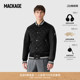 AIDAN夹克菱形格纹条纹领休闲外套上衣 MACKAGE男士 早春新品