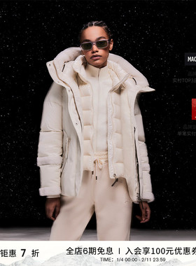 MACKAGE女士 CYRAH 拼接加厚保暖防寒经典时尚修身羽绒服外套上衣