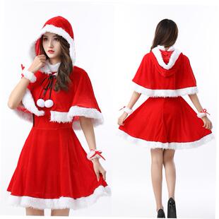 Chinese Christmas costume cosplay party dress up 圣诞服装
