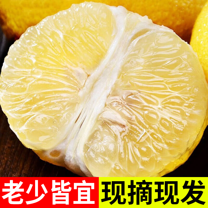 正宗福建柚桔柚自然成熟4.5斤应季水果鲜甜多汁现采现摘产地直发