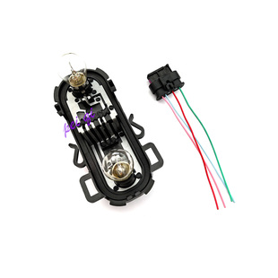 适配宝马X1后尾灯座F49转向灯F48倒车灯X1刹车灯座 制动雾灯底座