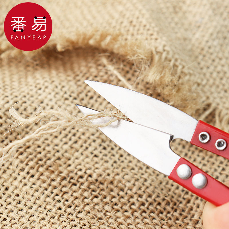 剪刀/纱剪A1pn008-弹簧剪绣花裁缝工具剪家用缝纫十字绣修剪线头图片