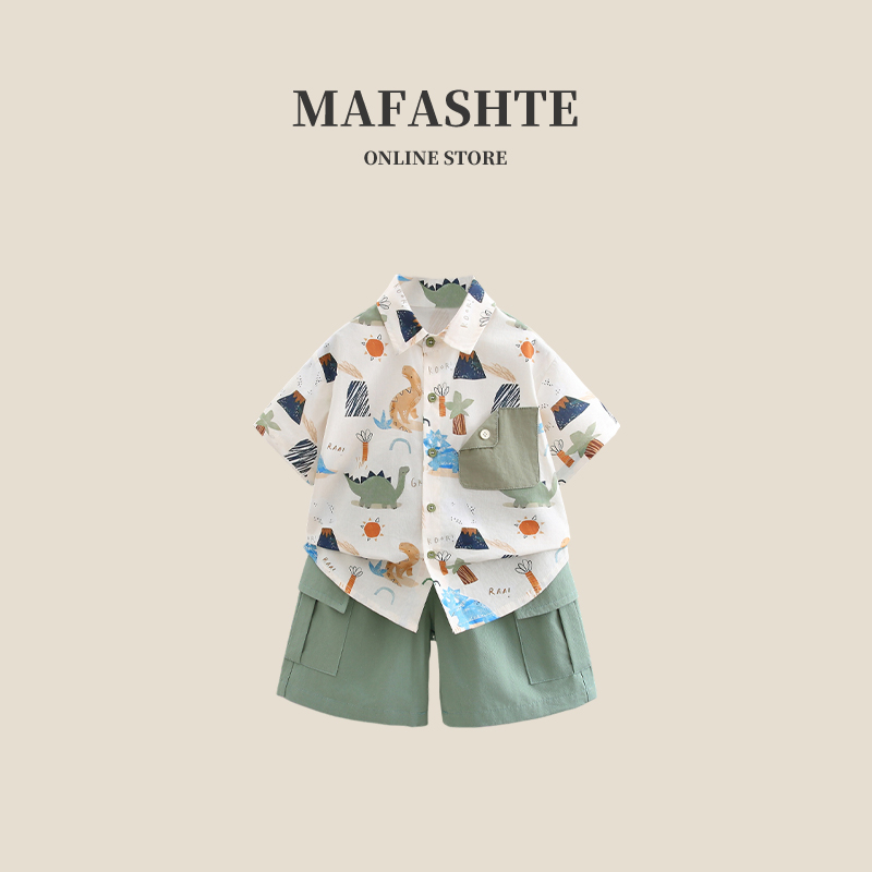 男童夏季套装2025新款