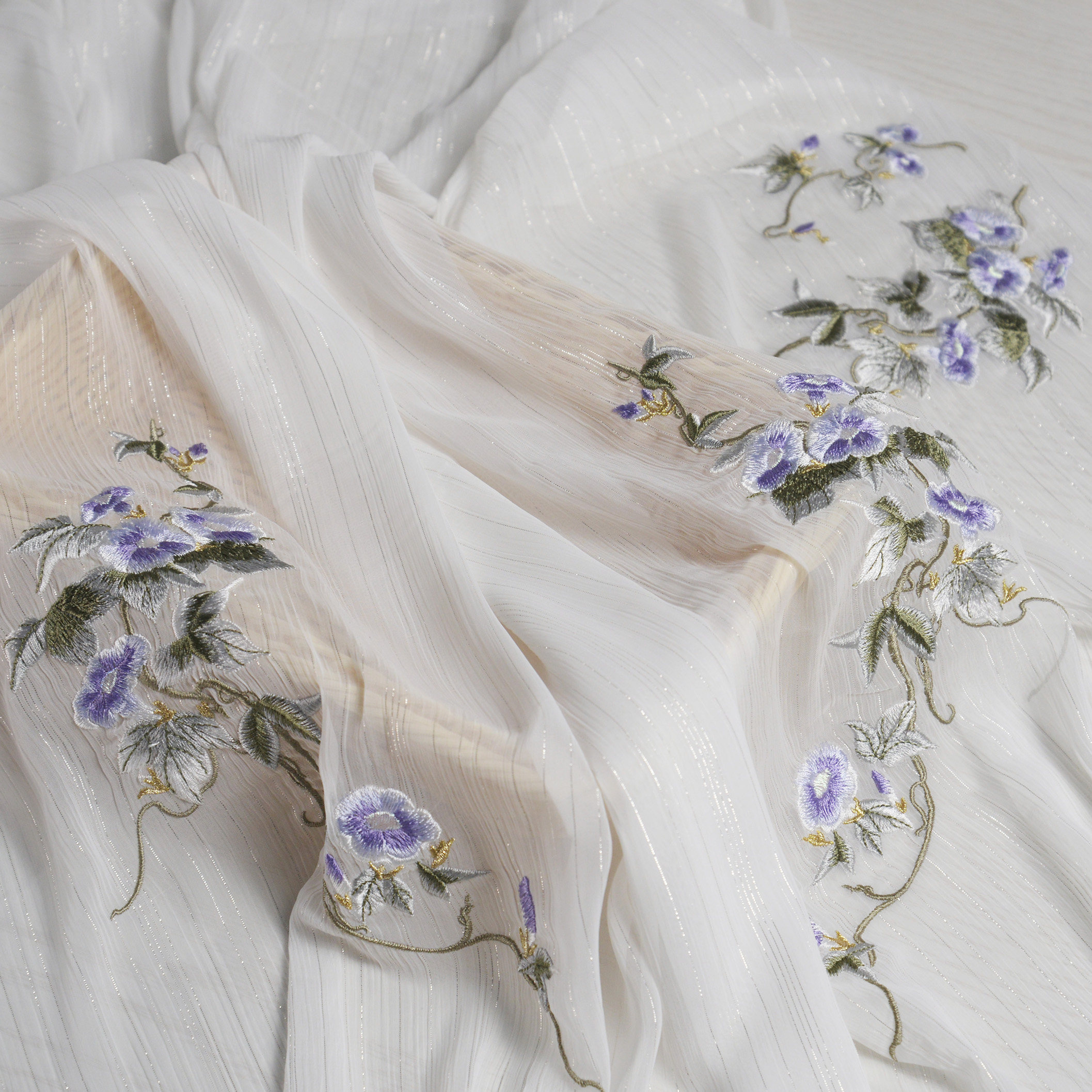 朝颜牵牛花绣花娃衣/棉花娃娃/BJD/3分/4分/6分/ob diy材料面料,纺织面料/辅料/配套,汉服面料,淘宝优惠券,粉丝福利购,淘宝优惠卷