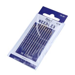 大眼手缝针家用手工针缝衣针绣花针粗针缝被子专用针线大孔穿线针