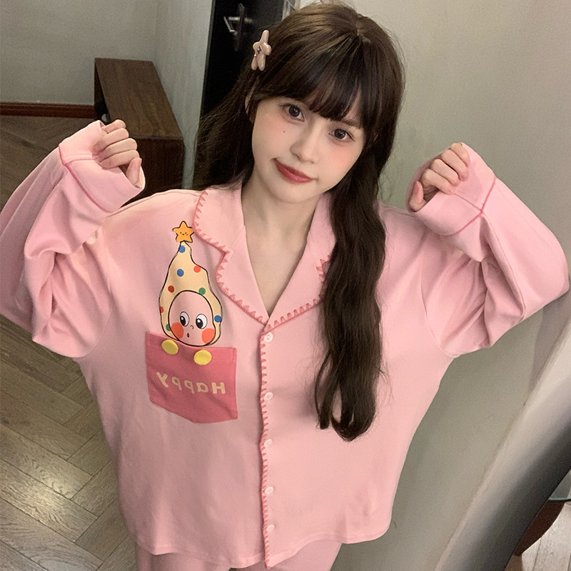 可爱甜妹春装少女可外穿家居服
