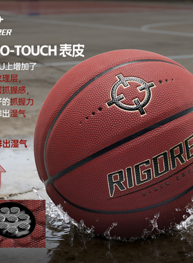 准者篮球RG600W 室外防尘掌控科技7号成人专用比赛训练手感之王
