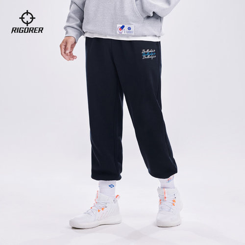 准者篮球运动休闲加绒针织长裤