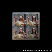 弥赛亚AB 磨砂膜PVC防水DIY贴纸笔记本电脑行李箱手机贴纸