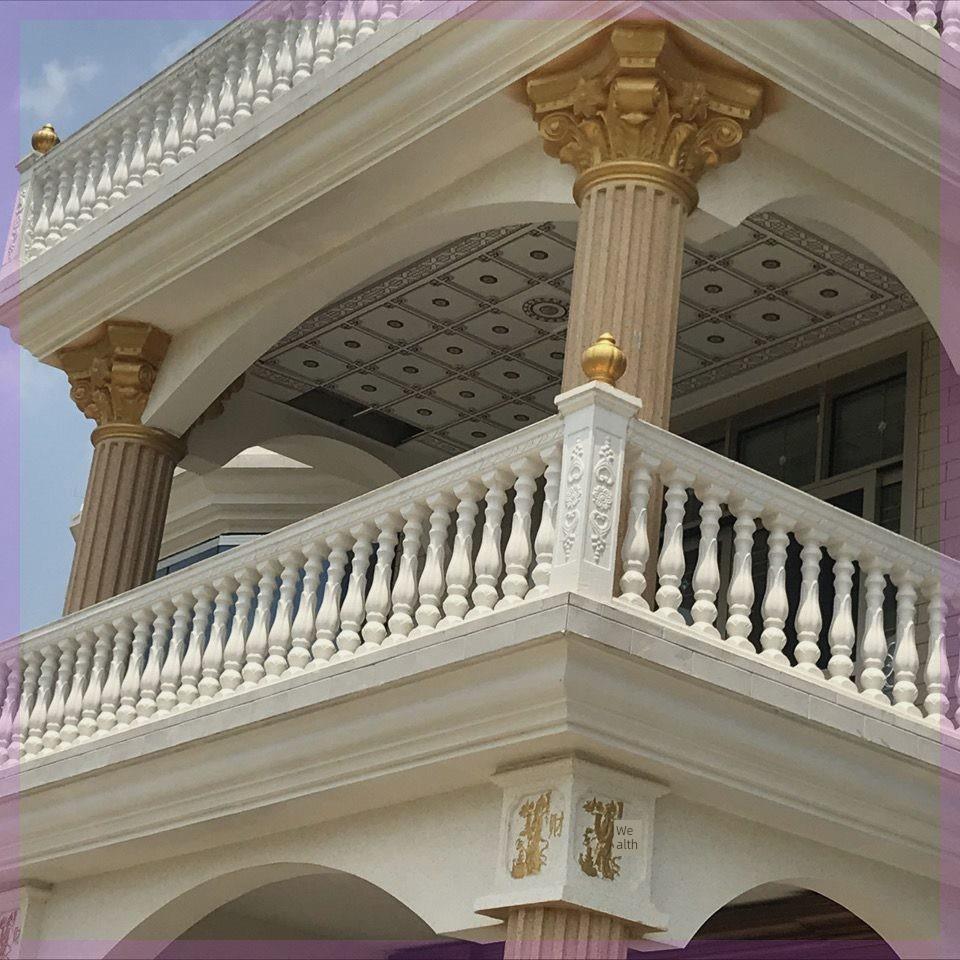 阳台栏杆模具罗马柱花瓶全套水泥柱栅栏模型柱弧