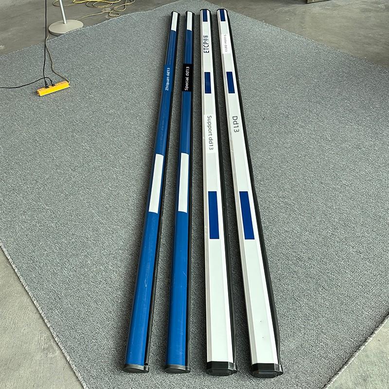 Etcp大门杆蓝白八角形杆水滴杆停车杆社区可调杆停车场阻挡杆汽车