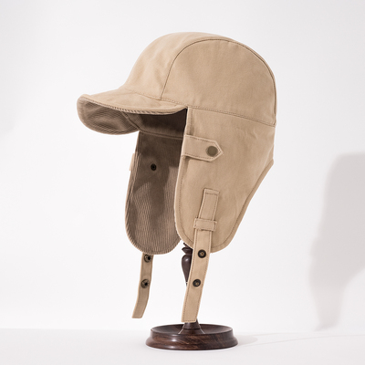 MrTobby工装风雷锋帽鸭舌护耳帽