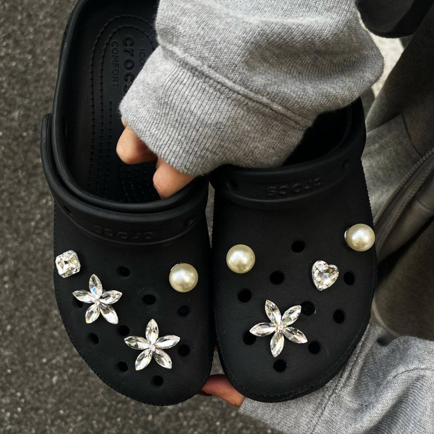 夏季洞洞鞋鞋扣装饰扣配件复古水晶钻石彩色爱心鞋花高级感,服饰配件/皮带/帽子/围巾,鞋扣,淘宝优惠券,粉丝福利购,淘宝优惠卷