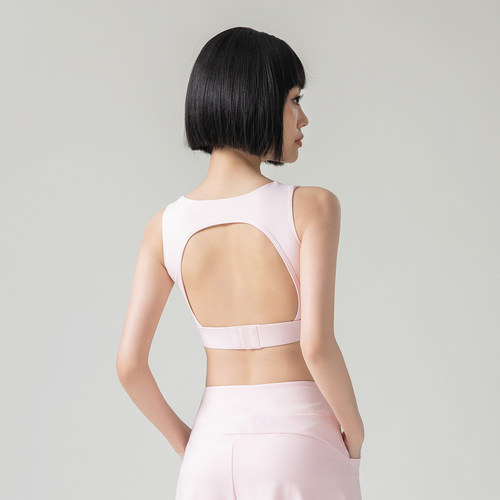 新款防震大露背运动内衣女防震跑步美背文胸高强度训练瑜伽背心